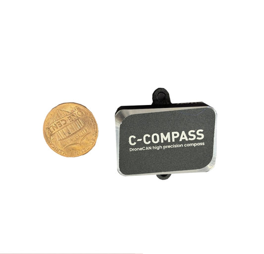 CUAV C-Compass RM3100 感測器 - DroneCAN 高精度羅盤感測器