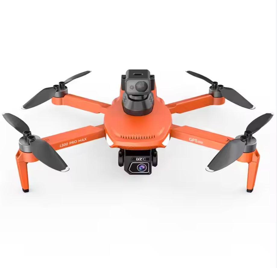 L500 PRO GPS Drone - Профессиональный дрон с камерой для аэрофотосъемки 4K HD Двойная камера HD Бесщеточный двигатель Складной квадрокоптер RC Distance1200M Профессиональный дрон с камерой