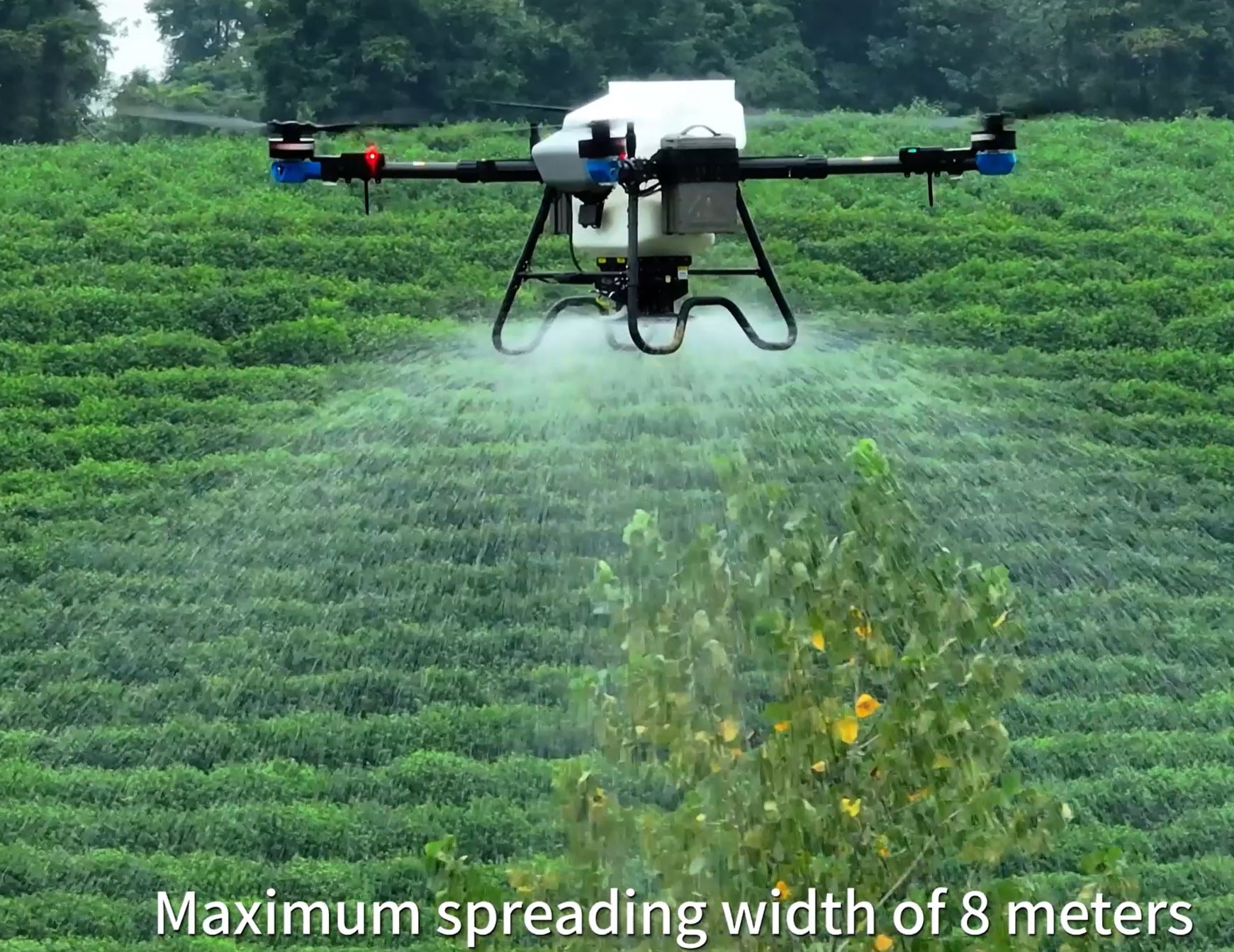 TopXGun FP600 Agriculture Drone, Precision agriculture drone for efficient crop care, spreads fertilizer and seeds up to 8 meters wide.