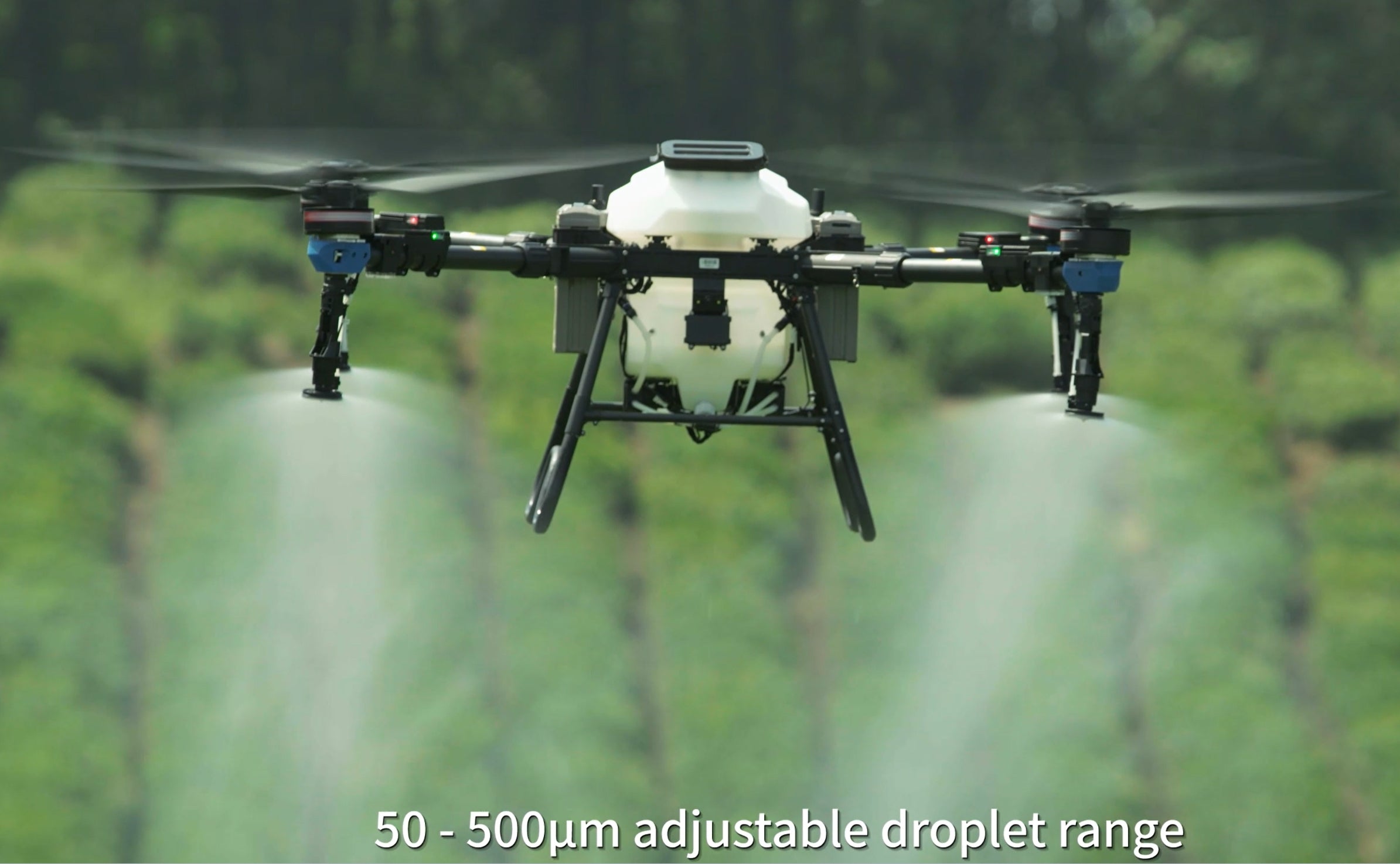 TopXGun FP600 Agriculture Drone, Adjustable droplet size, offering a range of 50.