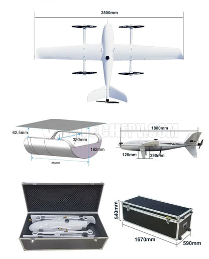 Foxtech AYK-350 VTOL