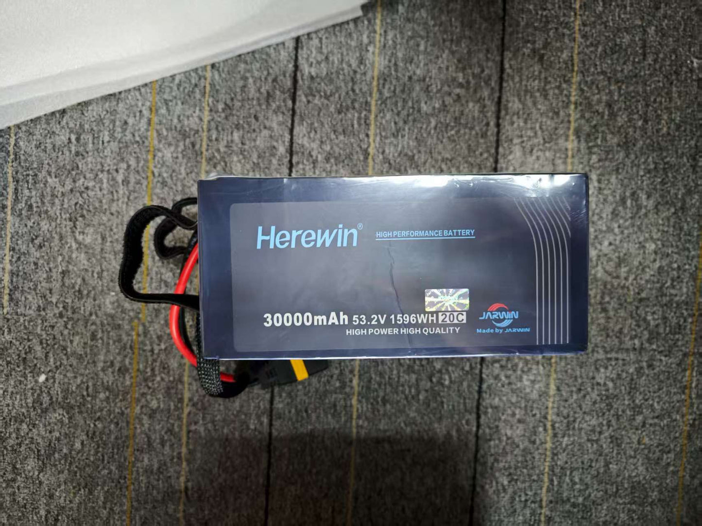 Herewin 14S 51.8V 16000mah 22000mAh 30000mAh 20C Li-Po Lithium Bateri Dengan Palam AS150U Untuk Drone Pertanian
