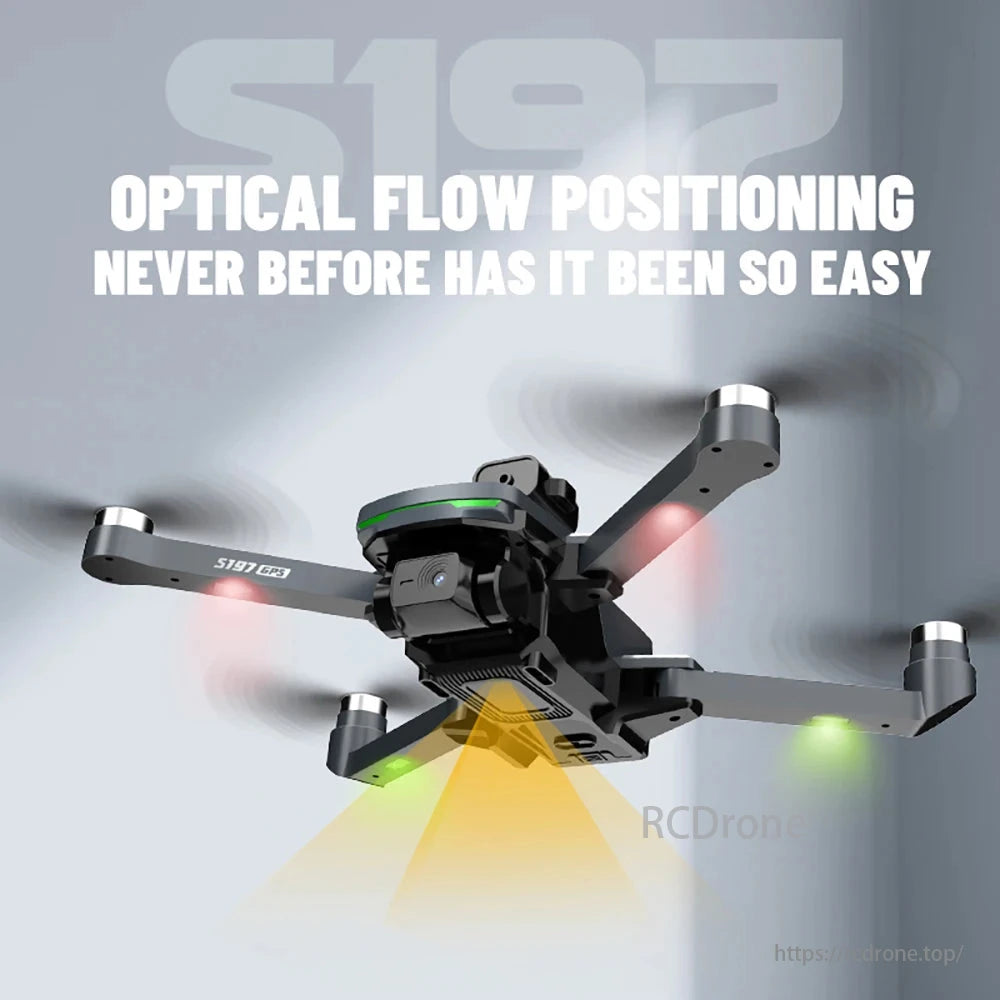 2025 New S197 Drone, S197 optical flow positioning makes it easier than ever before.