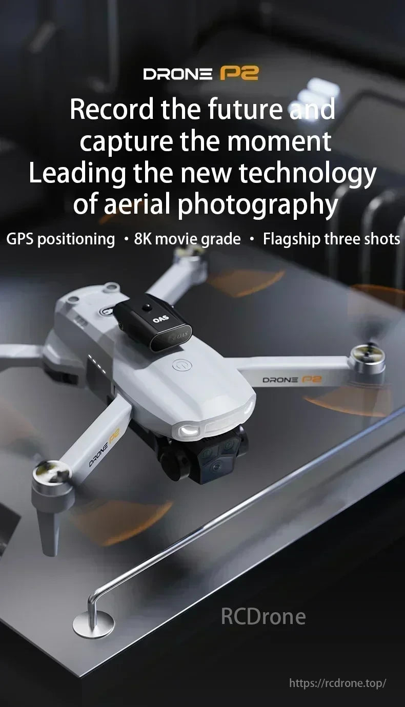 2025 P2 Mini Drone, Drone P2 captures moments with GPS, 8K movie grade, and flagship shots.