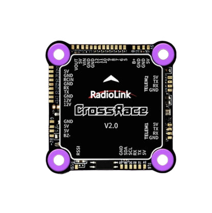 Radiolink CrossRace V2.0 Flight Controller – 12CH Output, Dual BEC, OSD, Betaflight & APM Compatible