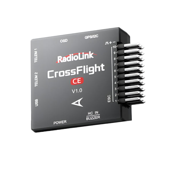 RadioLink CrossFlight-CE Flight Controller – High-Dynamic Precision Control for Multirotor, VTOL, Fixed-Wing, Cars