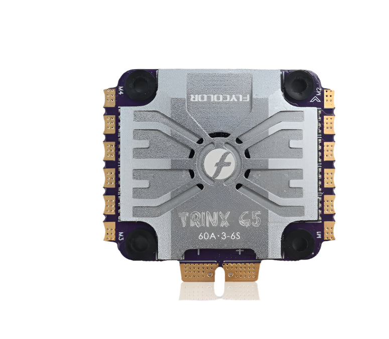 FlyColor Trinx G5 60A 4in1 ESC for FPV Drone – Dshot/Proshot/Multishot, STM32G071, 3-6S, Regenerative Braking