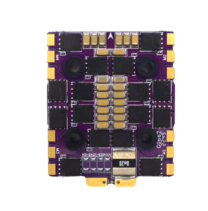 FlyColor Trinx G20 45A 60A 3-6S 4in1 ESC with STM32G0, 20x20 Mount for FPV Drones