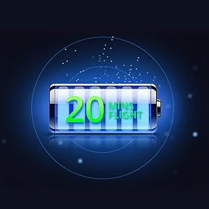 DEERC D15 GPS Drone, 5G FPV transmission delivery with zero-latency from up to 500M distance