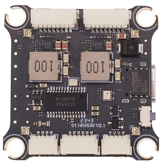 HAKRC F4520 V2 Flight Controller for FPV Drone – STM32F405, 5 UART, 20x20mm, 2–6S Input, DJI Plug