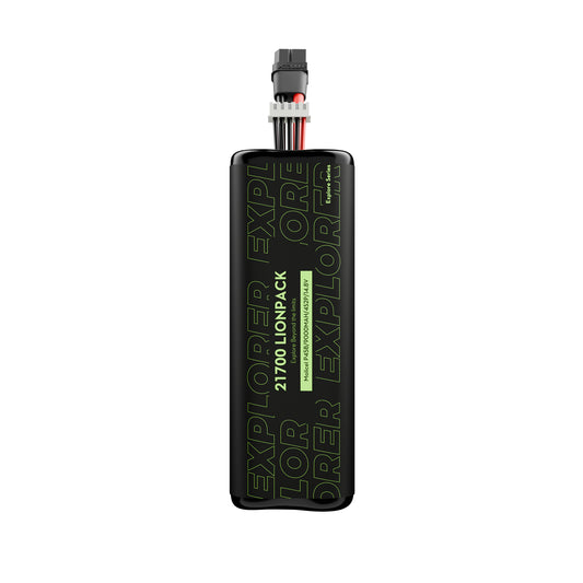 Flywoo Explorer 21700 Li-ion 4S2P 9000mAh 14.8V battery pack with XT60 plug and 5-pin JST-XH balance lead