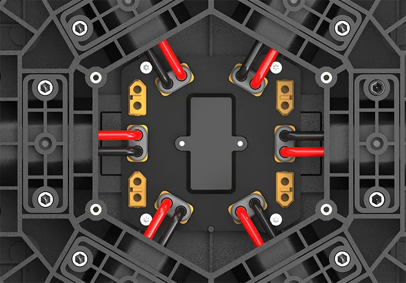 EFT E616P 16L Agriculture Drone, the biggest differences of the E616S is integration.