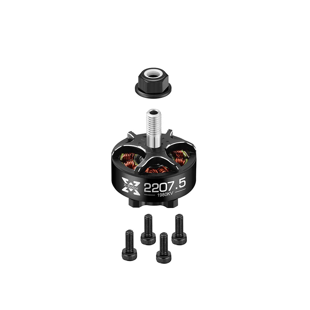 Hobbywing XRotor 2207.5 1780KV 1980KV 6S Brushless Motor for 5Inch FPV Drones