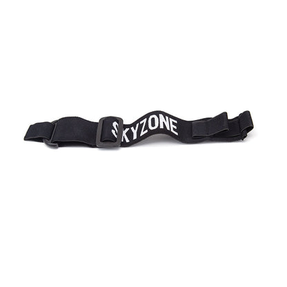 SKYZONE Wide FPV Goggle Strap full length view with SKYZONE logo and end loops