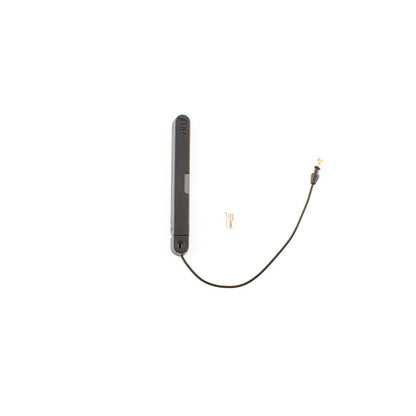 Zorro Replacement Antenna with coax lead and small U.FL-style connector on white background