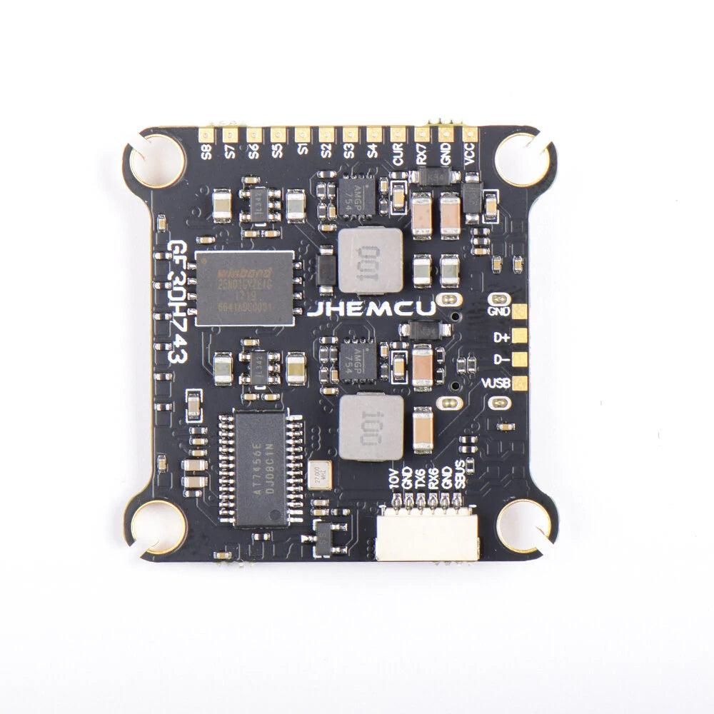 JHEMCU GF30H743 FPV DUAL BEC 5V 10V Flight Controller