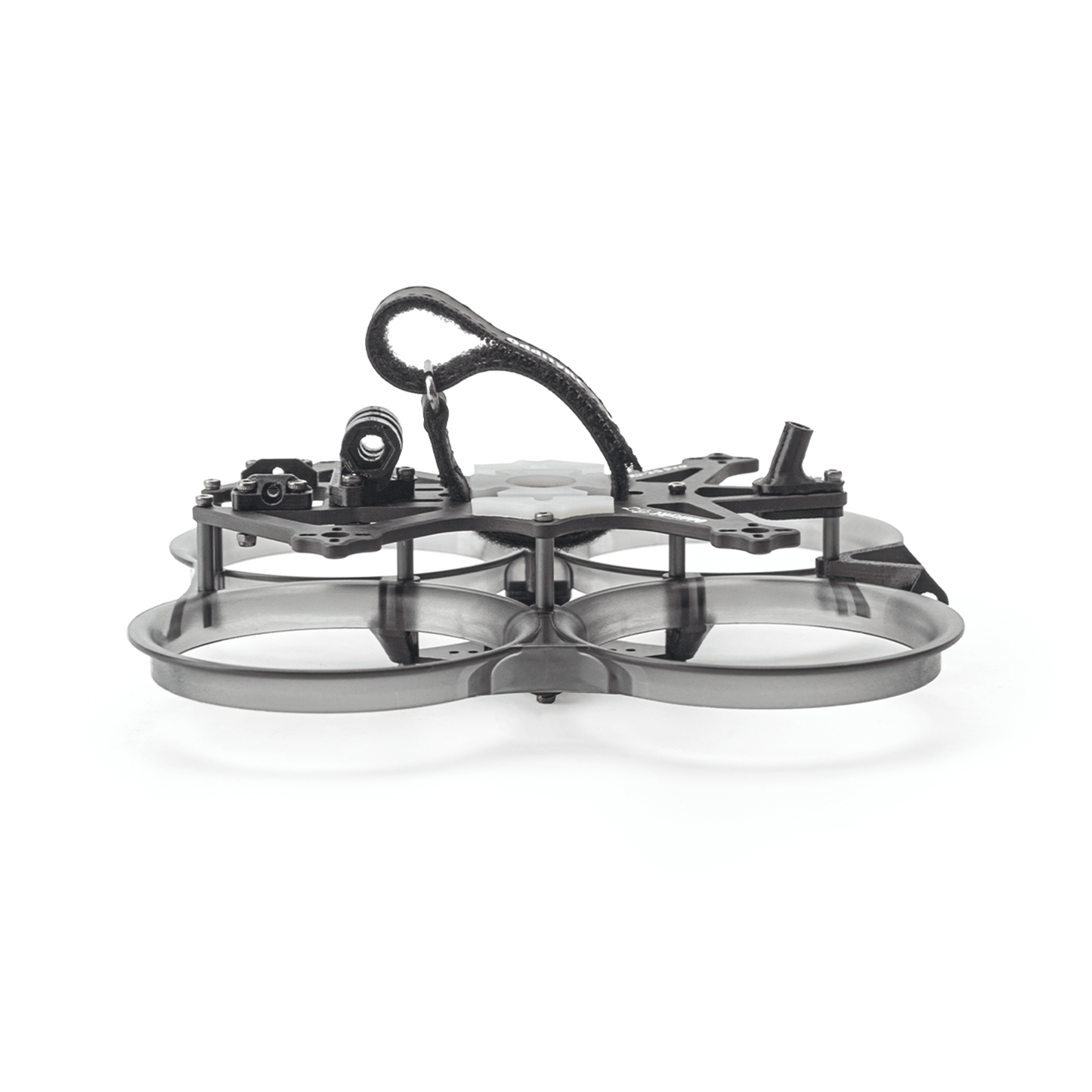 OddityRC XI25 Pro Frame Kit side profile showing duct height, standoffs, and top plate layout