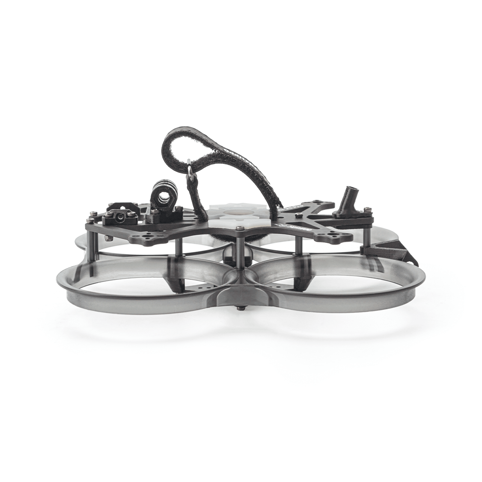 OddityRC XI25 Pro Frame Kit side profile showing duct height, standoffs, and top plate layout