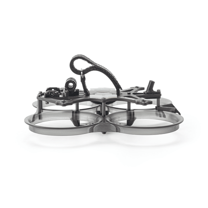 OddityRC XI25 Pro Frame Kit side profile showing duct height, standoffs, and top plate layout
