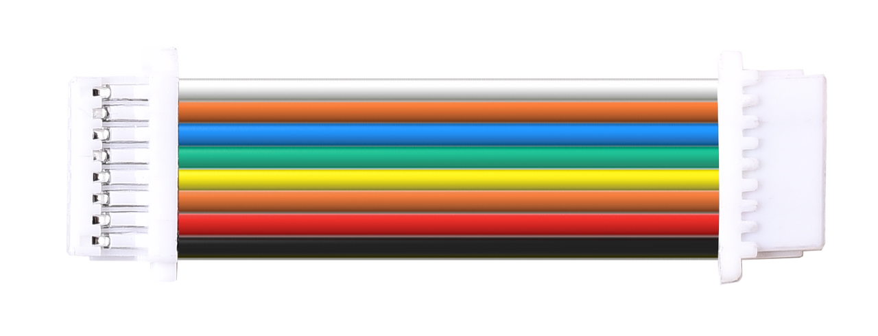 SH 1.0mm 8-pinowy odwracalny kabel FC-do-ESC do kontrolera lotu SpeedyBee/4-w-1 ESC (5 szt.)