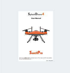 Swellpro Splash Drone, Floating design Corrosion-free All weather flying ( rain & snow)