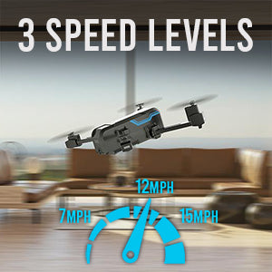 EXO Scout Drone, 3 SPEED LEVELS 12MPH 7MPH; T5Mp