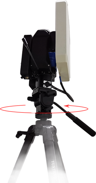 Advanced antenna tracking system for drones and model planes, ensuring precise positioning and signal reception.