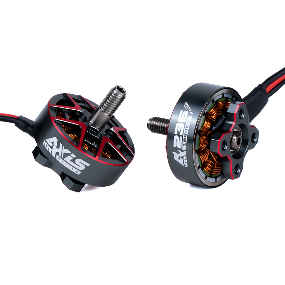 Axisflying AF236 2306 FPV Motor, 5-inch, 2100KV/1960KV, IP53 bearings, 6S, 32.9g—Arco/Flow/Bando Freestyle