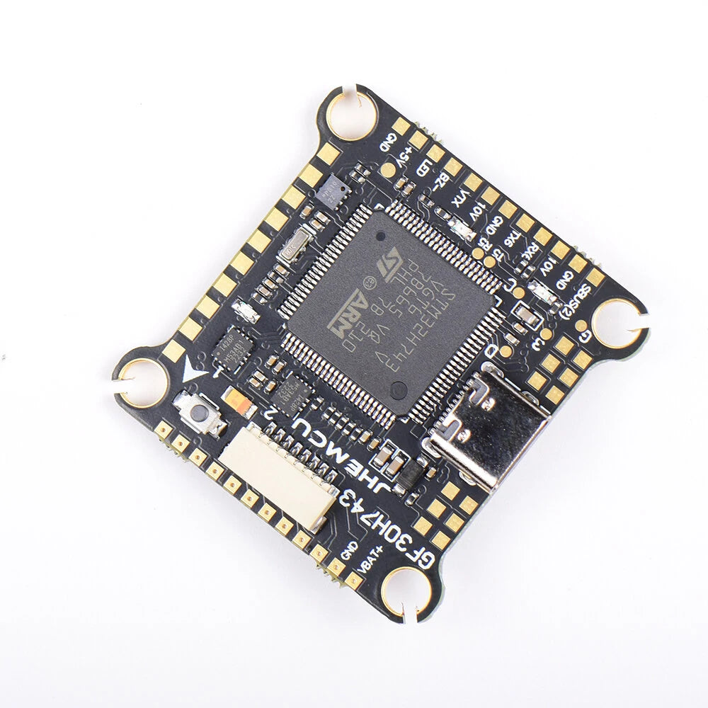 JHEMCU GF30H743 FPV DUAL BEC 5V 10V Flight Controller