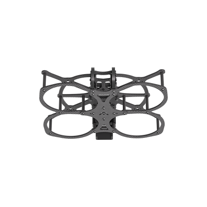 iFlight AOS Cine25 V5 FPV Frame, iFlight AOS Cine25 V5 carbon fiber FPV frame with four circular prop guards and center mounting plates