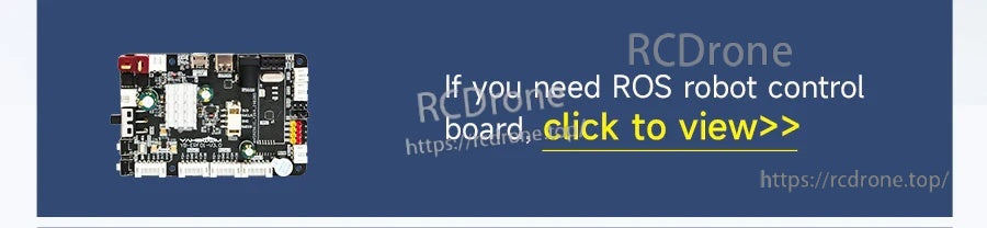 Banner link for a ROS robot control board option