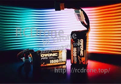 2× Ovonic 1600mAh 4S 14.8V 120C LiPo Battery pack with XT60 lead and JST-XH balance plug