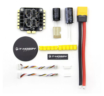 T-Hobby Velox FPVスタック：V70A SE 8S 70A 4in1 ESC + Velox F7 SE 8S FC、BFプラグイン、Type-C