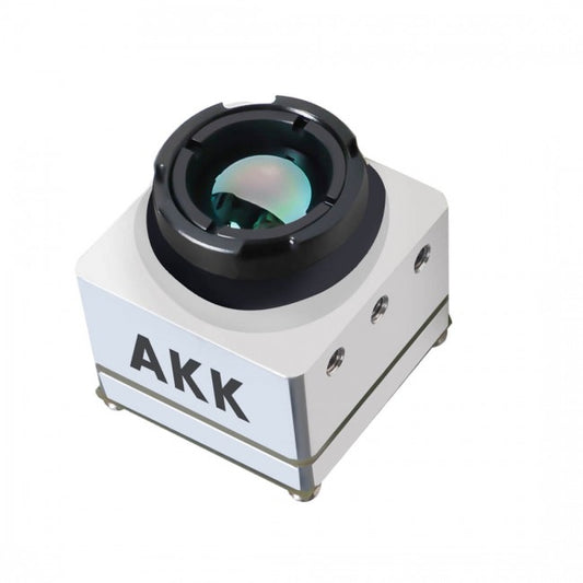 AKK एनालॉग CVBS थर्मल कैमरा - 256x192 10mm लेंस FOV 18*13° -30°C से 70°C सफेद गर्म छवि डिस्प्ले ≤25Hz पर