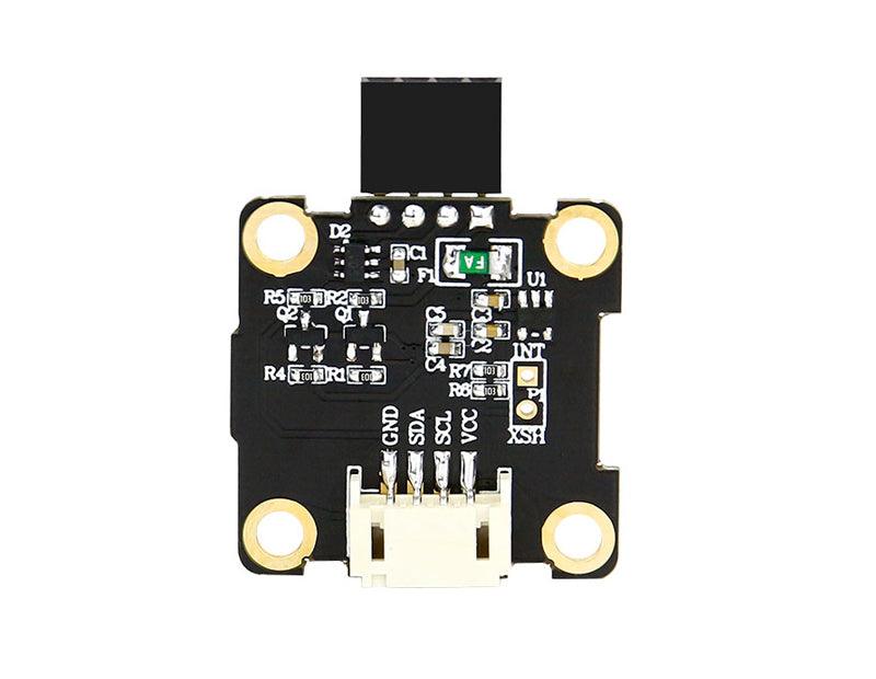 VL53L0X TOF sensor module rear view showing PCB components and white JST connector