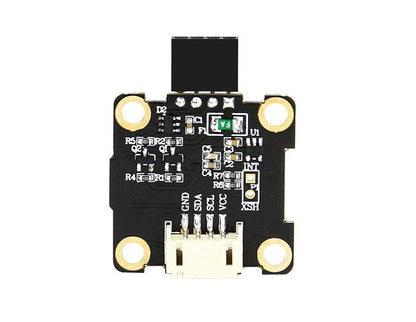 VL53L0X TOF sensor module rear view showing PCB components and white JST connector