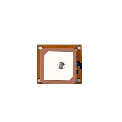 GM8 GPS ceramic patch antenna underside view with mounting holes
