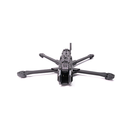 HGLRC Nblade PRO 7-Inch FPV Frame front view showing camera cage and four arm layout