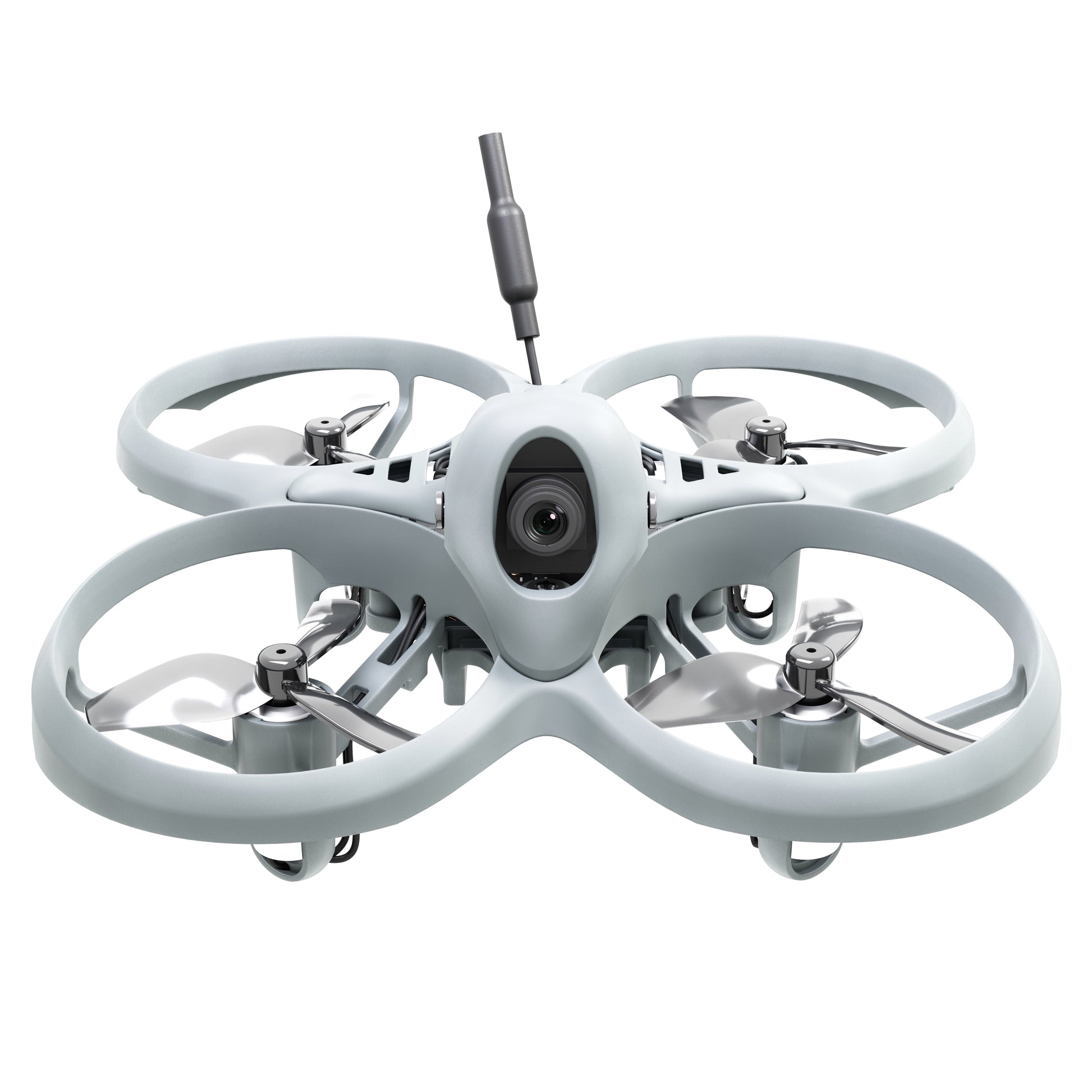 EMAX Tinyhawk Lite RTF FPV micro whoop drone front view with FPV camera and ducted prop guards