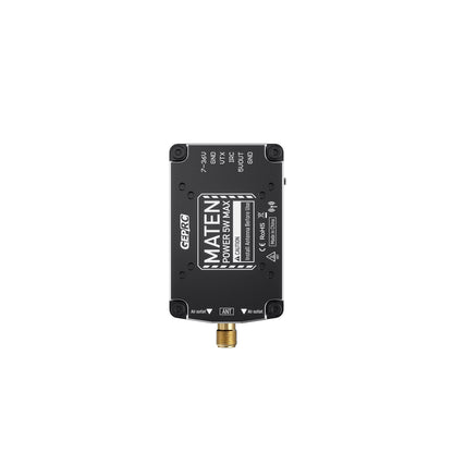 GEPRC MATEN 5.8G 5W VTX PRO – Long Range Video Transmitter for FPV Drone with 5000mW Output, CNC Aluminum, IRC Tramp