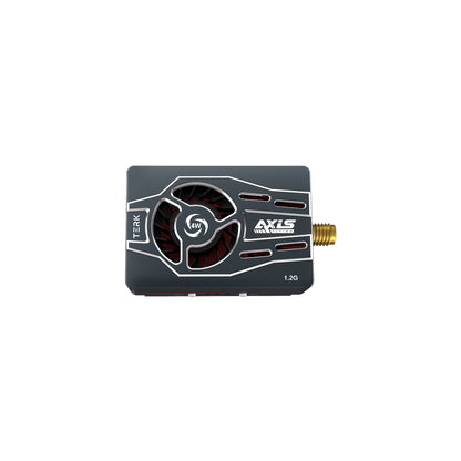 Axisflying TERK 1.2G 4W Analog VTX – Long‑Range Wireless Video Transmitter, IRC Tramp, 7‑30V, SMA, Fan‑Cooled