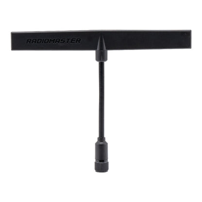 RadioMaster dual band T antenna with Radiomaster logo on crossbar and RP-SMA connector