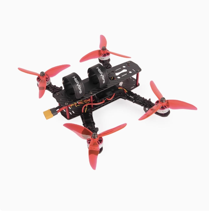 Holybro QAV250 FPV 競速無人機套件 – 250mm 碳纖維機架，2207 1950KV 馬達，Pixhawk 6C Mini，M10 GPS，OSD，BLHeli-S 20A 電調
