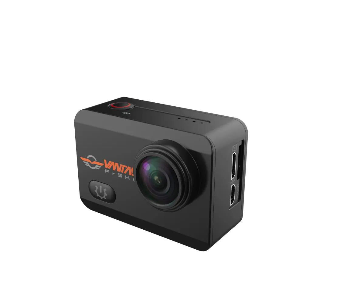 FrSky VANTAC Real 4K Action Camera - 4K@60fps 170° HD Wide-Angle IMX386 1050mAh 2.G WIFI 128G Storage