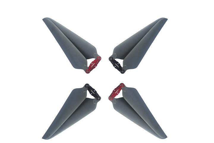 Tarot 1865 Propellers, Product has Φ4 motor shaft, 456mm length, and 5mm thickness. Includes props and screws.