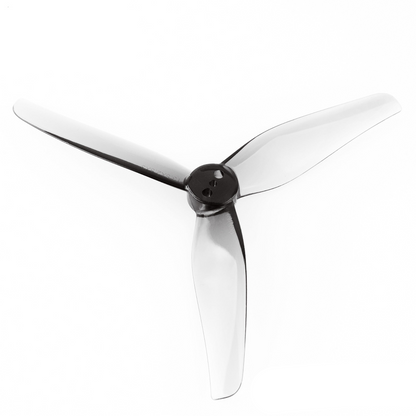 HQProp T3.5x2.5x3 3.5in 3-blade FPV drone propeller, smoke gray polycarbonate