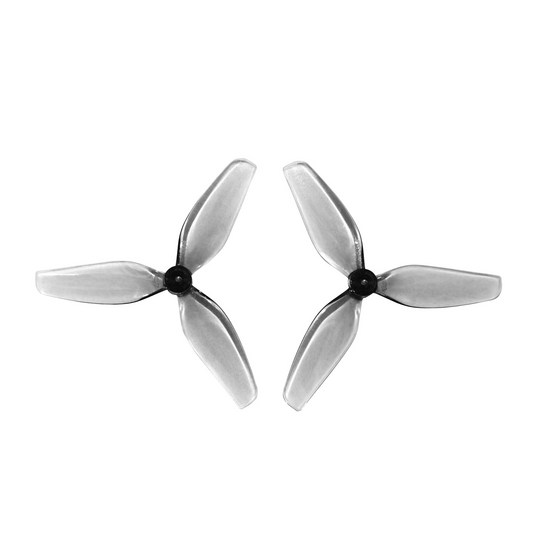 HQProp Ultralight Whoop Propeller set, two 3-blade micro quad props in translucent gray