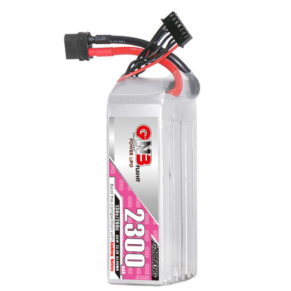GAONENG GNB23006S130A 6S 22.2V 2300mAh 130C LiPo battery with XT60 and balance lead