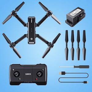 SANROCK X103W Drone, great aerial pictures and videos are feasible thanks to this function