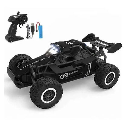 Gari la RC 1:16, Kasi ya 20Km/h, Lori la Off-Road, 2WD, Mwili wa Aloi, Umbali wa 50m, Muda wa Kuendesha Dakika 30